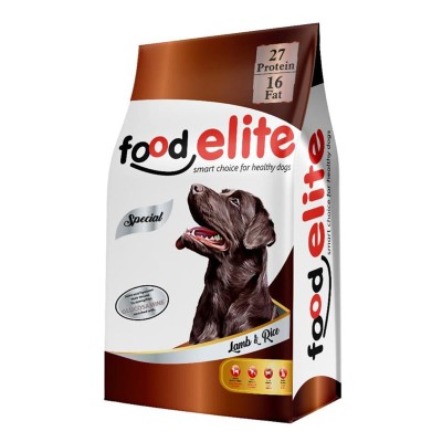 Food Elite High Energy (27 protein 16 fat) 15kg Ξηρά Τροφή για Ενήλικους Σκύλους Maintenance με Αρνί & Ρύζι